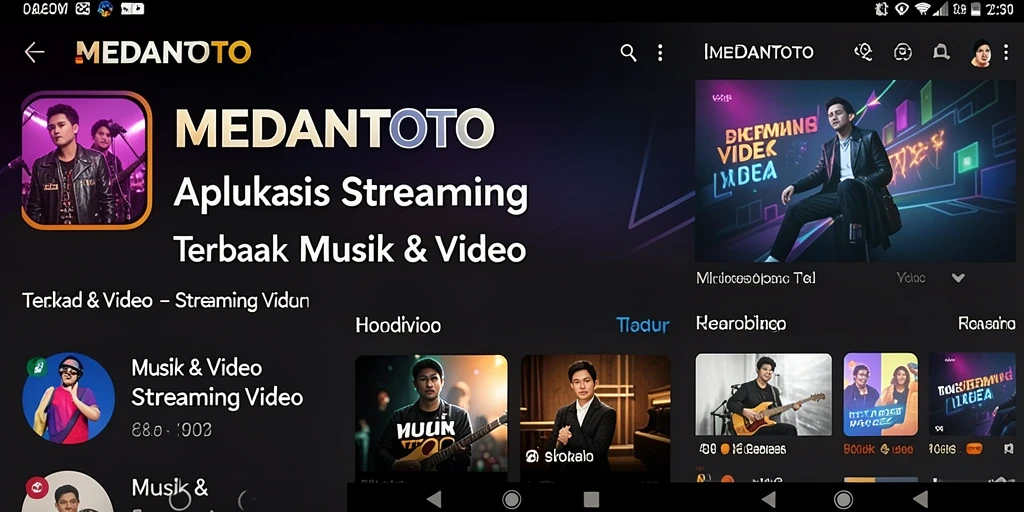 Antarmuka aplikasi MEDANTOTO yang menarik dan fungsional.