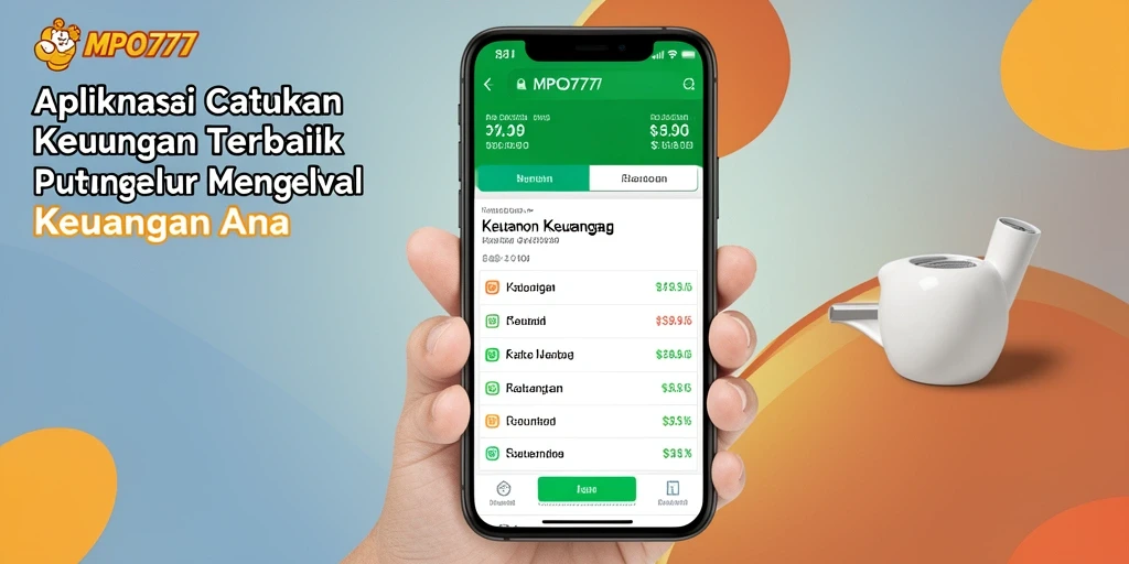 Antarmuka pengguna MPO777 dengan fungsi Catatan Keuangan yang menarik.