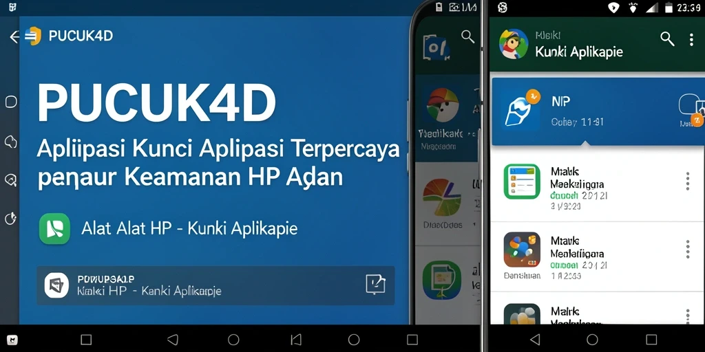 Tampilan antarmuka PUCUK4D yang sederhana dan efektif untuk keamanan aplikasi.