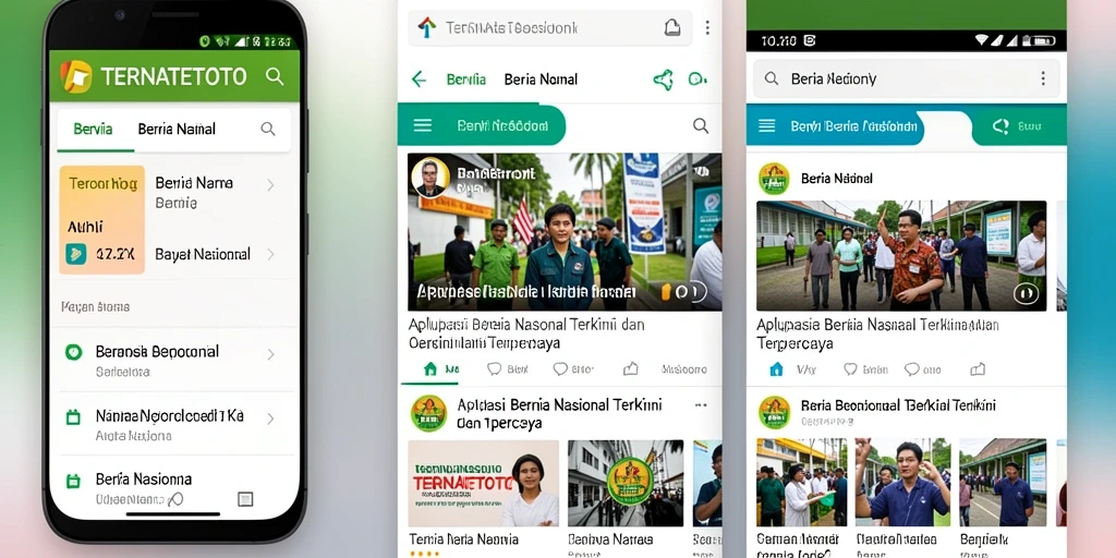 Tampilan antarmuka aplikasi TERNATETOTO yang user-friendly.
