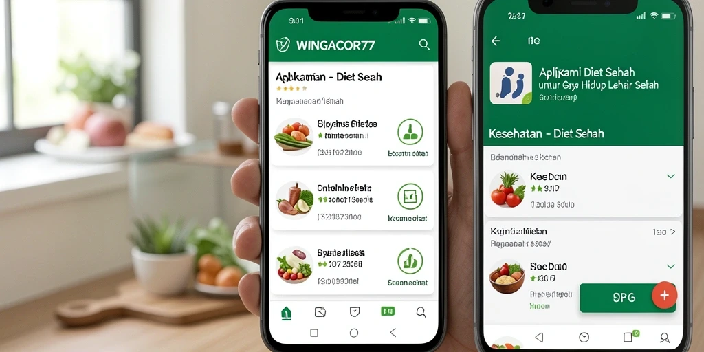 Antarmuka aplikasi WINGACOR77 yang menarik dan mudah digunakan.
