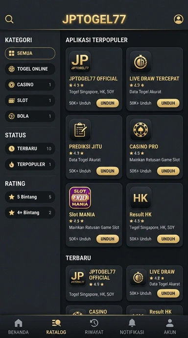 Indeks Aplikasi Populer dan Kanal Uji jptogel77 — Akses Mudah